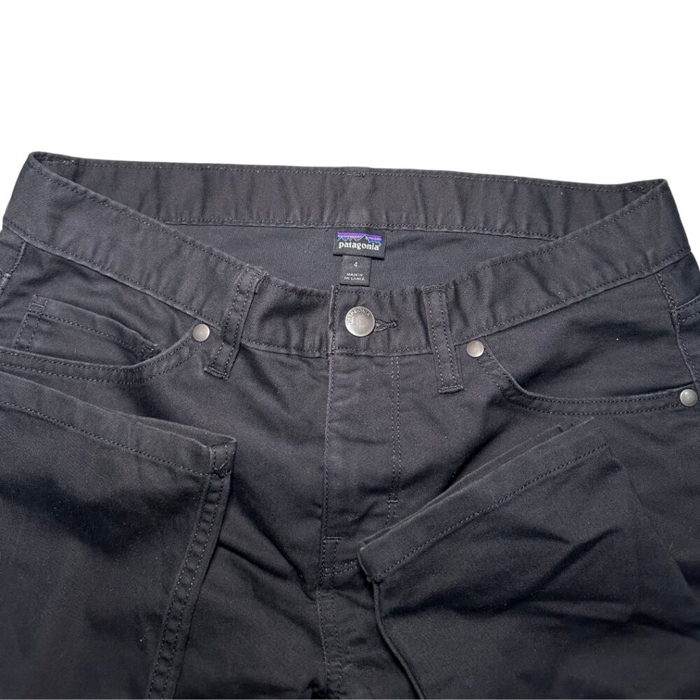 EUC Patagonia Black Pinyon Pines Slim Fit Hiking Pants Size 4 - Picture 8 of 15